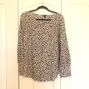Ann Taylor Long Sleeve Blouse
